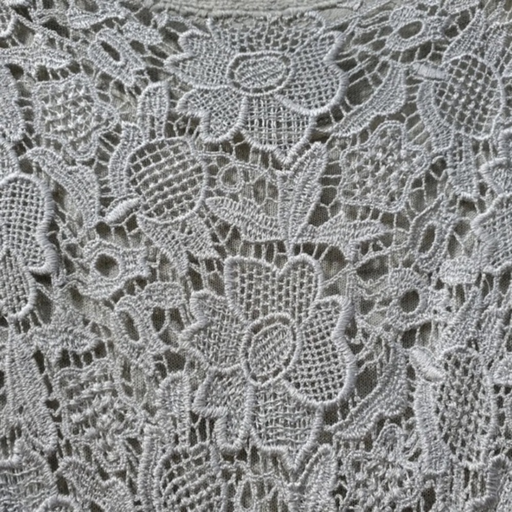 Vintage Anthropologie Knit Lace Dress
Snowdrop Shift knitted knotted size small - Picture 6 of 15